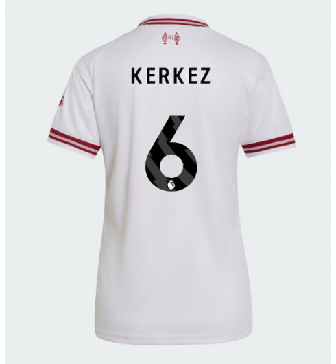 Liverpool Milos Kerkez #6 Bortedrakt Dame 2026-27 Korte ermer Liverpool Milos Kerkez #6 Bortedrakt Dame 2026-27 Korte ermer